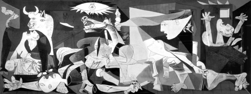 Guernica by Picasso at the Reina Sofia National Art Center