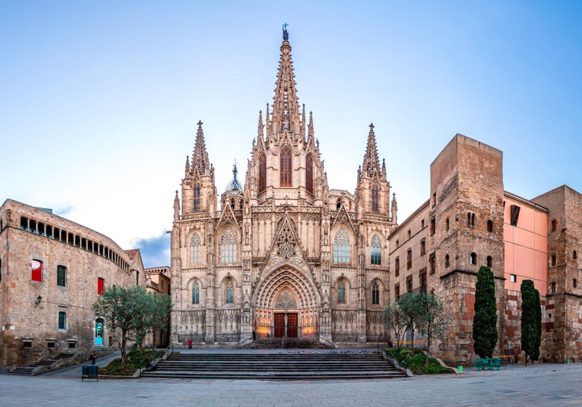 Cathedral of Saint Eulalia in Barcelona