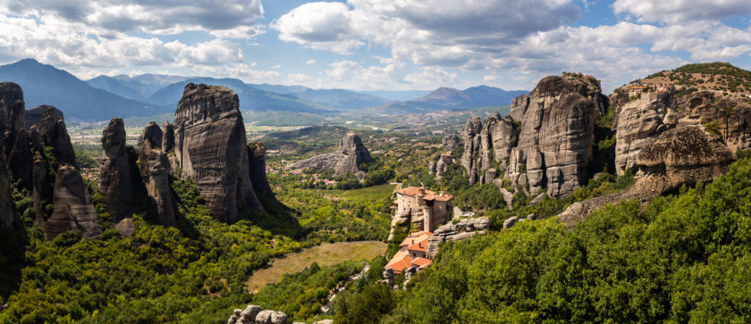 Les Météores en Grèce