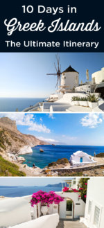 itinerary cyclades