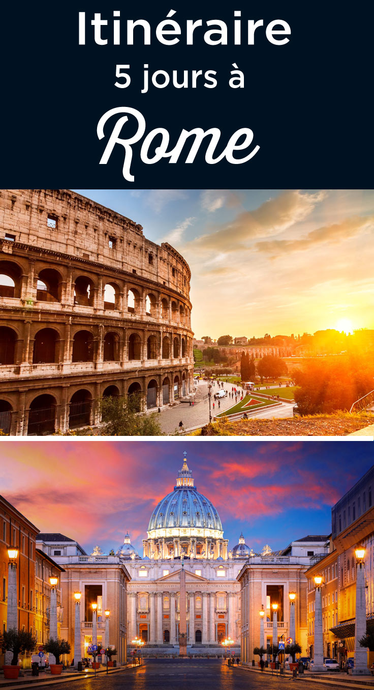 5 jours à Rome