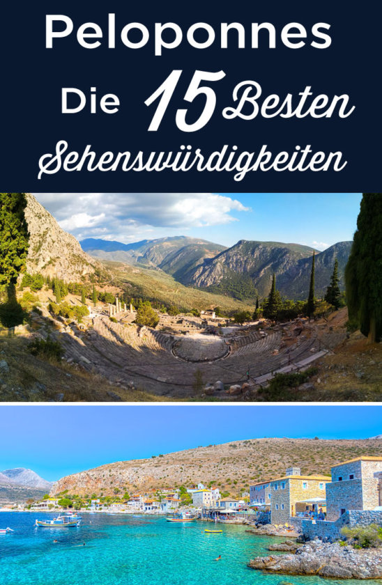 TOP 15 Peloponnes Sehenswürdigkeiten | Reiseführer | Griechenland