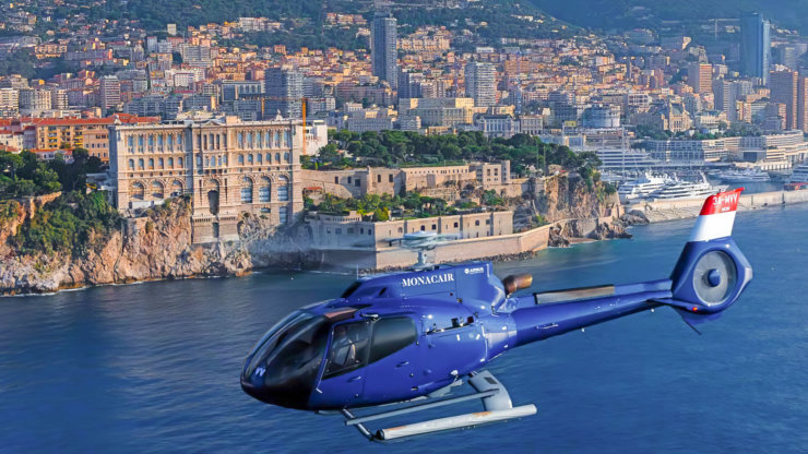 helicopter tour monaco