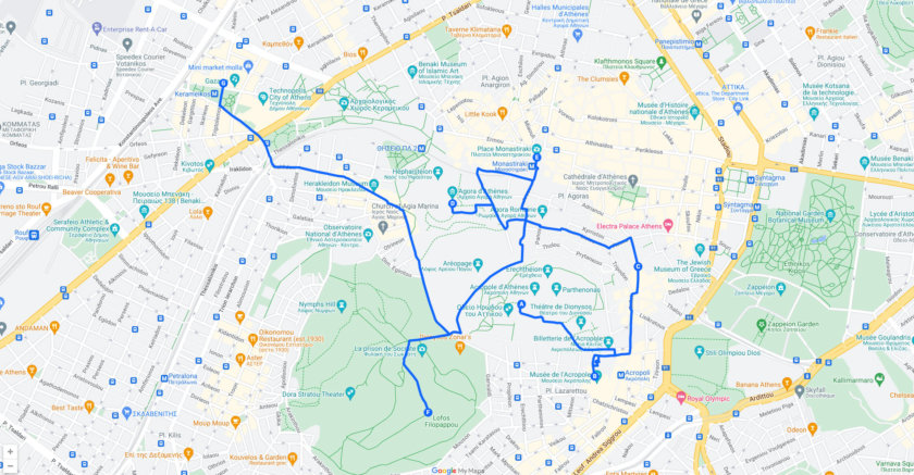 5 Days in Athens Day 1 Itinerary