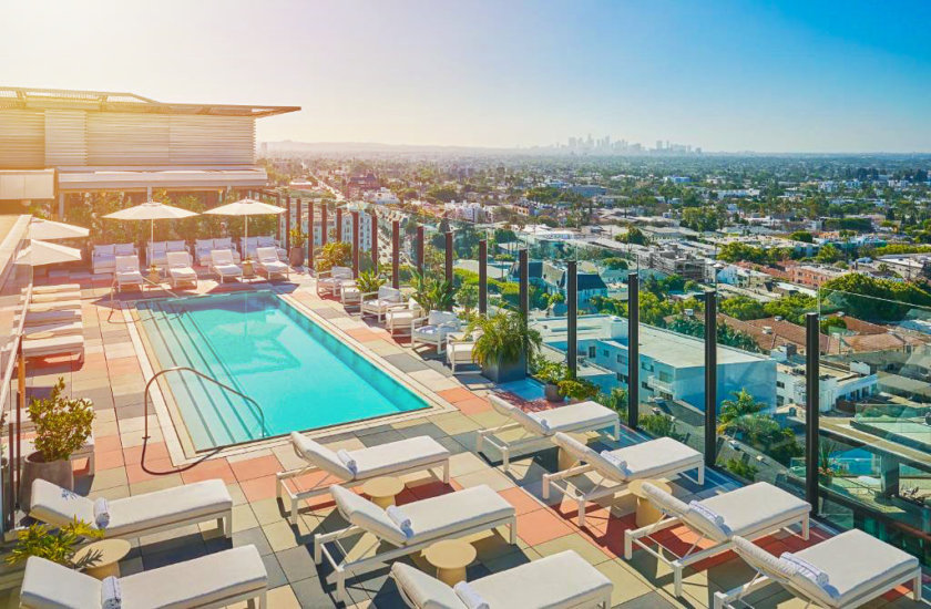 Pendry West Hollywood, piscine