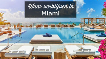 Waar verblijven in Miami